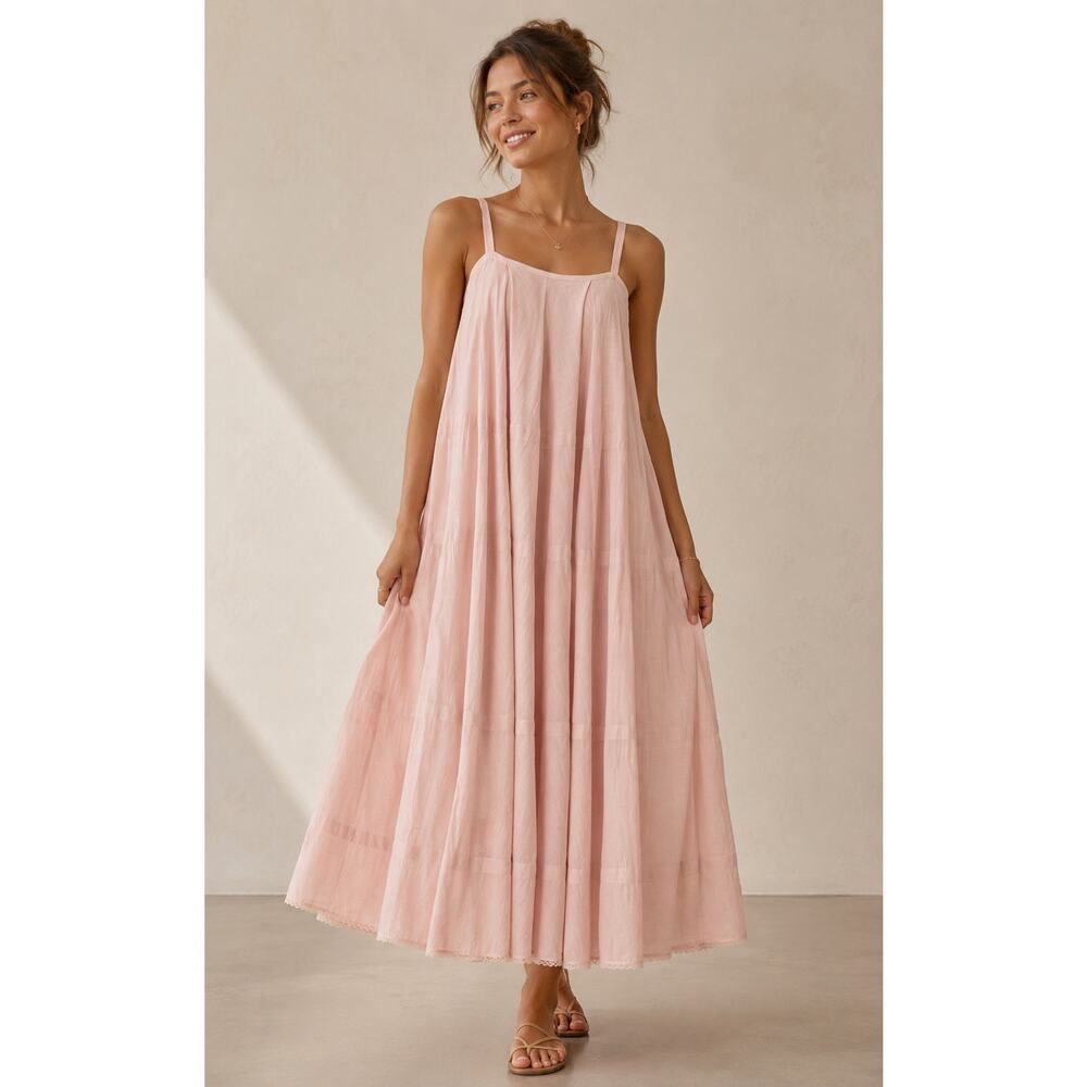 POSSE Odette Cotton Maxi Dress